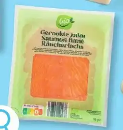 ALDI BIO Gerookte biozalm aanbieding