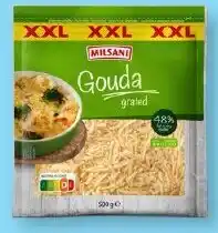 ALDI MILSANI Geraspte kaas aanbieding