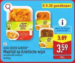 ALDI ASIA GREEN GARDEN Maaltijd op Aziatische wijze aanbieding