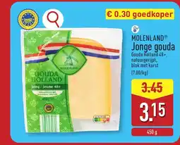 ALDI MOLENLAND Jonge gouda aanbieding