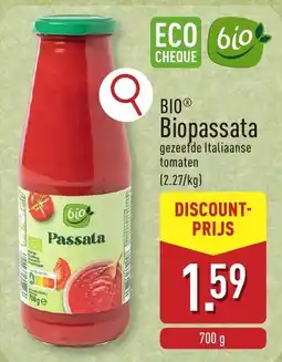 ALDI Bio Biopassata aanbieding