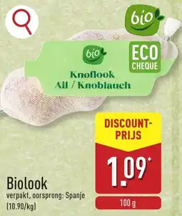 ALDI Biolook aanbieding