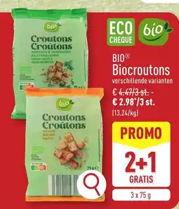 ALDI Bio Biocroutons aanbieding
