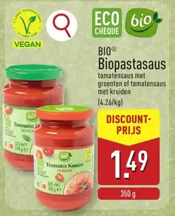 ALDI Bio Biopastasaus aanbieding
