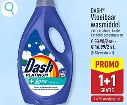 ALDI DASH Vloeibaar wasmiddel aanbieding