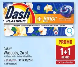 ALDI DASH Waspods, 26 st. aanbieding