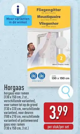 ALDI Horgaas voor ramen aanbieding