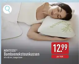 ALDI Novitesser bamboeneksteunkussen aanbieding