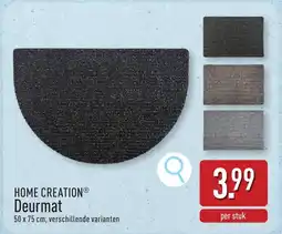 ALDI Home creation deurmat aanbieding