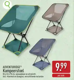 ALDI Adventuridge kampeerstoel aanbieding