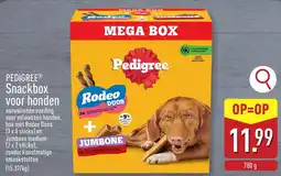 ALDI PEDIGREE Snackbox voor honden aanbieding