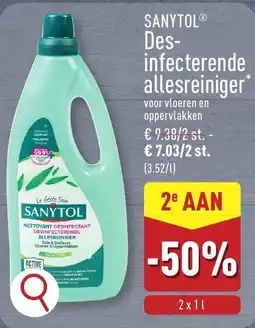 ALDI Desinfecterende allesreiniger aanbieding