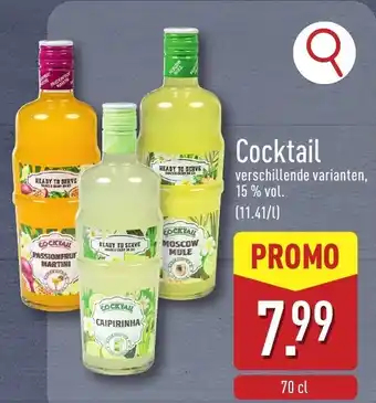 ALDI Cocktail aanbieding