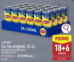 ALDI LIPTON Ice tea original, 24 st. aanbieding