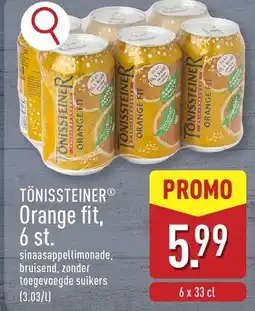 ALDI Orange fit, 6 st. aanbieding