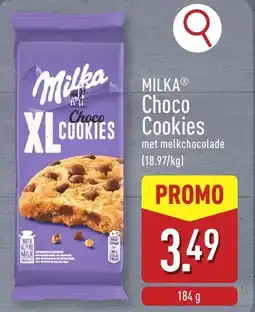 ALDI Milka choco cookies aanbieding