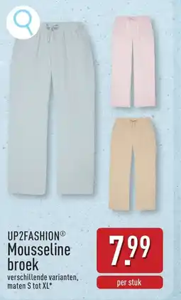 ALDI UP2FASHION Mousseline broek aanbieding