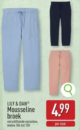 ALDI LILY & DAN Mousseline broek aanbieding