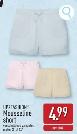 ALDI UP2FASHION Mousseline short aanbieding