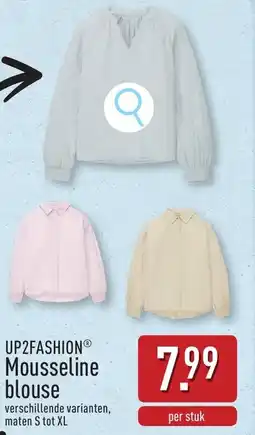 ALDI UP2FASHION Mousseline blouse aanbieding