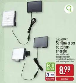 ALDI CASALUX Schijnwerperop zonne-energie aanbieding