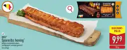 ALDI BBQ Spareribs honing aanbieding