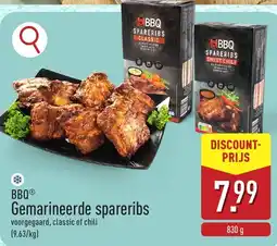 ALDI BBQ Gemarineerde spareribs aanbieding