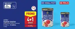 ALDI Cucina gepelde tomaten aanbieding