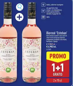 ALDI Biorosé 'Esteban aanbieding