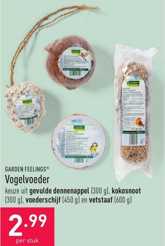 ALDI Garden feelings Vogelvoeder aanbieding