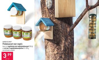 ALDI Garden feelings Pindakaasset voor vogels aanbieding