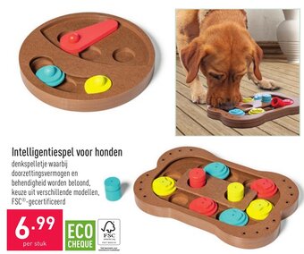 ALDI Intelligentiespel voor honden aanbieding