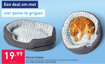 ALDI Mand voor huisdieren aanbieding
