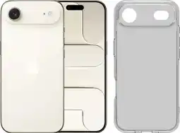 Coolblue Apple iPhone Air 512Go Or + BlueBuilt Protective Back Cover Transparent aanbieding