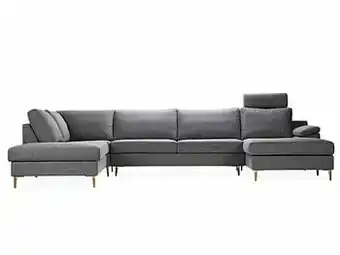 Deba Meubelen Hoekzetel FRISCO - Tafuri Granite Grey Grijs aanbieding