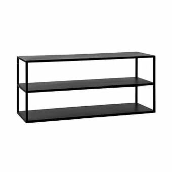 Deba Meubelen Bijzettafel/rek ESZENTIAL - Zwart metaal Zwart aanbieding