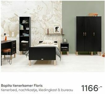 Baby & Tiener Bopita tienerkamer floris aanbieding