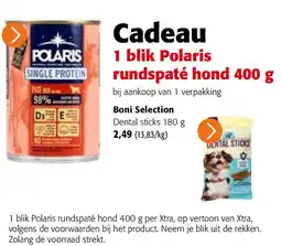 Colruyt Boni Selection Dental sticks 180 g aanbieding