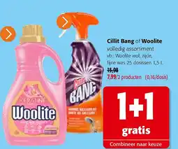 Colruyt Cillit Bang of Woolite aanbieding