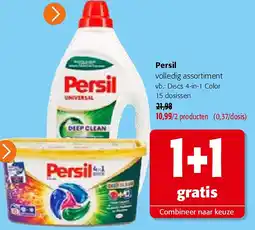 Colruyt Persil volledig assortiment aanbieding