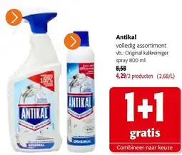 Colruyt Antikal volledig assortiment aanbieding