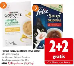 Colruyt Purina Felix, Dentalife of Gourmet aanbieding