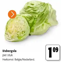 Colruyt IJsbergsla aanbieding