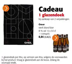 Colruyt Omer sterk blond bier 8 % vol 6 x 33 cl aanbieding