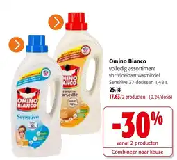Colruyt Omino Bianco volledig assortiment aanbieding