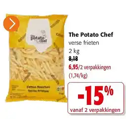 Colruyt The Potato Chef verse frieten 2 kg aanbieding