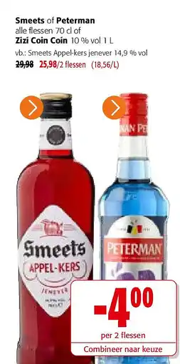 Colruyt Smeets of Peterman aanbieding