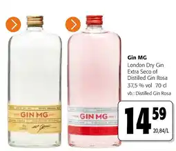 Colruyt Gin MG London Dry Gin Extra Seco aanbieding