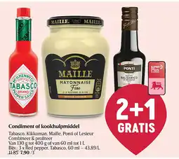 Delhaize Condiment of kookhulpmiddel aanbieding