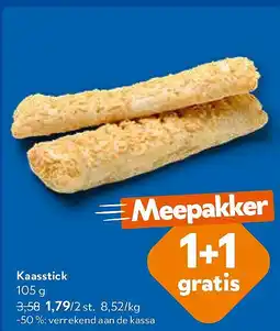 OKay Kaasstick 105 g aanbieding